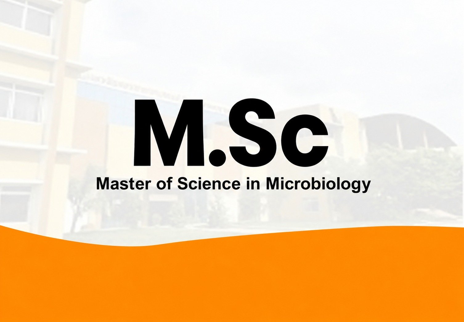 Master of Science in Microbiology (M.SC)